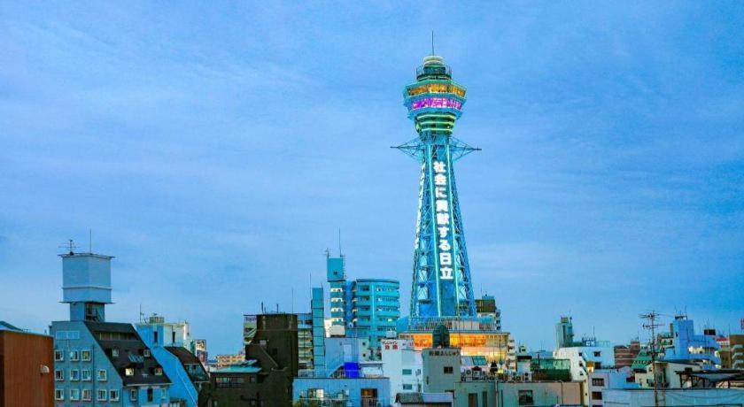 Hotel Naniwa Shinsekaimae Ósaka Exteriér fotografie